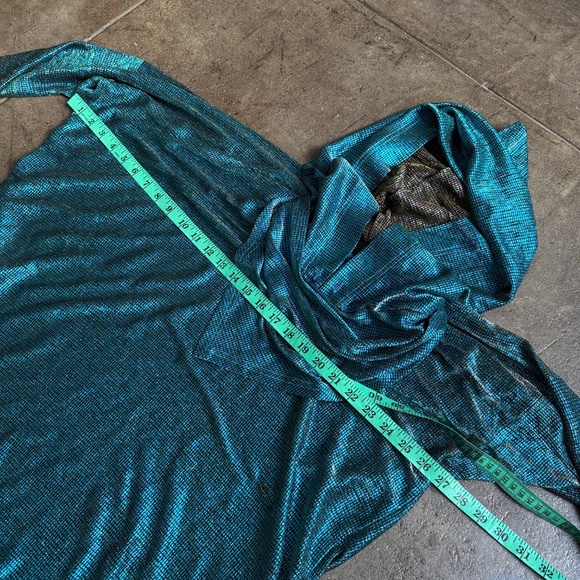 Vivienne Westwood 2018 Metallic Fiber Andreas Kronthaler Iridescent Hoodie - Picture 6 of 12